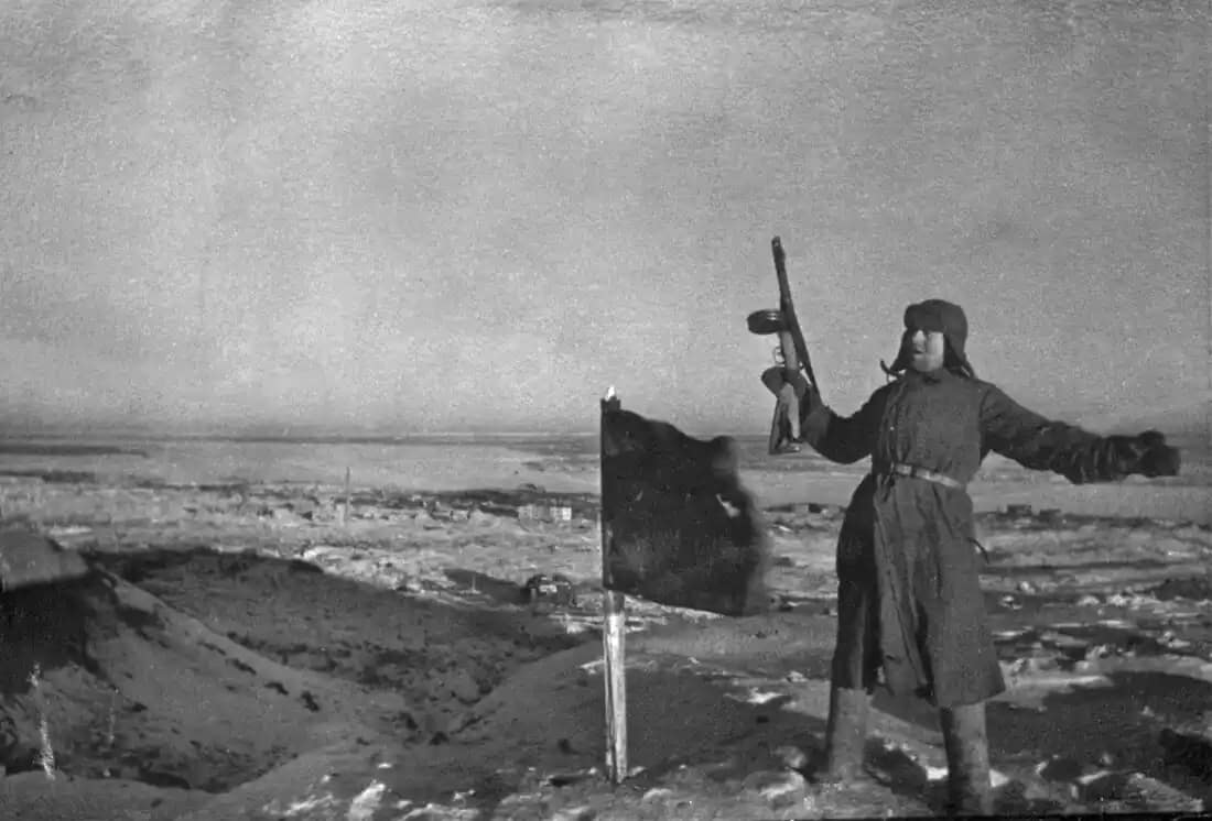 Фото Волгоград - Мамаев курган 1943 год