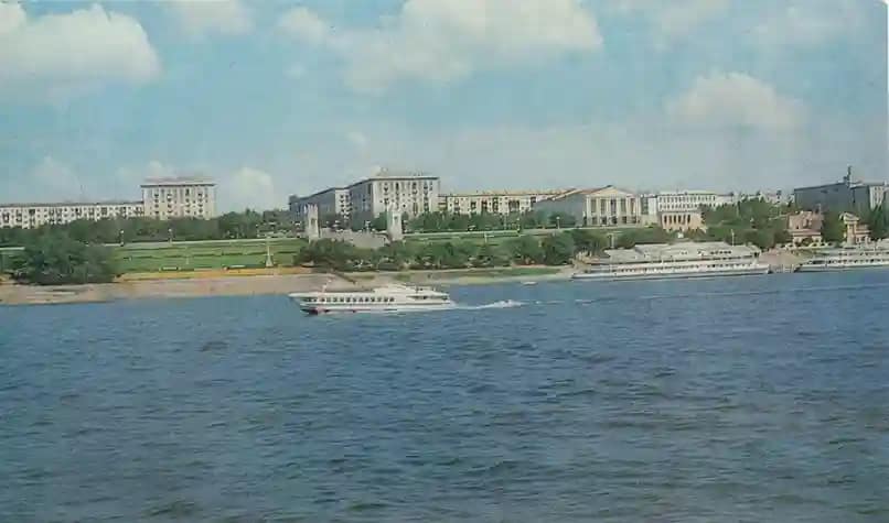 Фото Волгограда 1979 - Центральная набережная